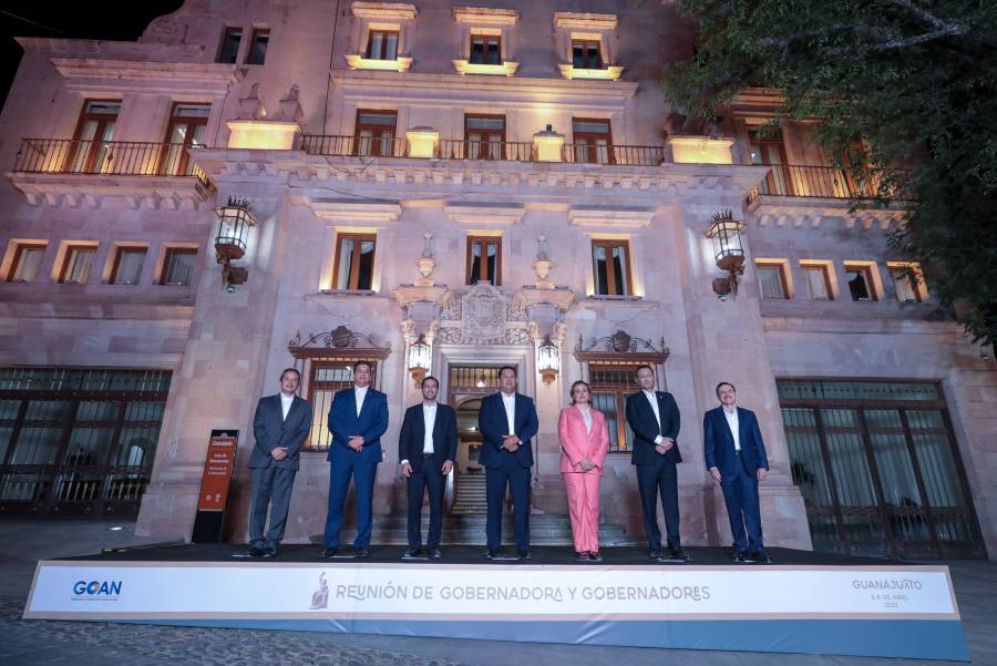 Gobernadores de Acción Nacional visitan Guanajuato; abordan empleabilidad