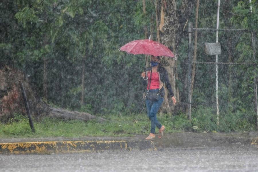 ¿Vives en Campeche, Chiapas y Tabasco? Alista tu paraguas porque Conagua prevé lluvias intensas