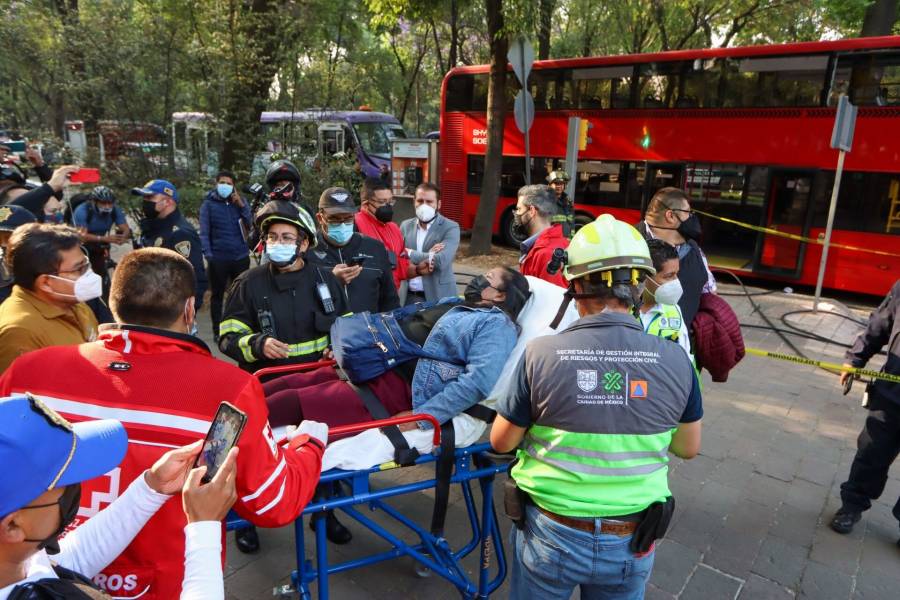 Semovi anuncia suspensi&oacute;n temporal la ruta involucrada en el choque del Metrob&uacute;s