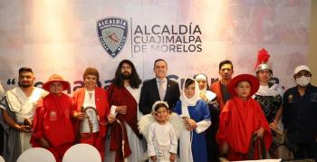 Retoman representaci&oacute;n del V&iacute;a crucis en Cuajimalpa suspendida por pandemia