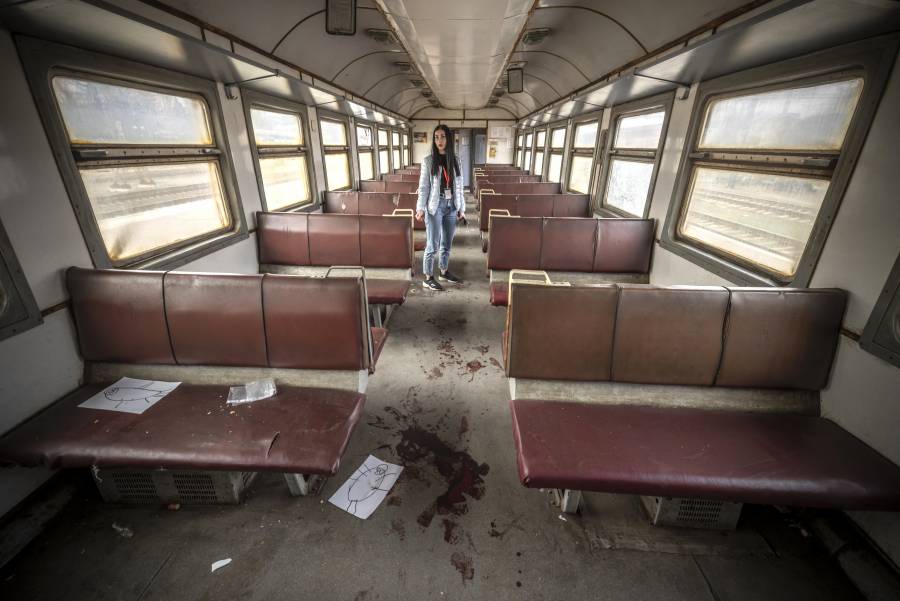 Mort&iacute;fero bombardeo de estaci&oacute;n de trenes en Ucrania, que teme inminente ofensiva rusa