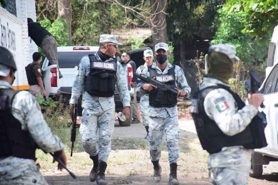 Retienen a 6 elementos de la Guardia Nacional en San Cristóbal Amatlán, Oaxaca