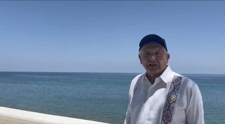 AMLO recorre Islas Marías y se muestra contento por la próxima apertura del centro José Revueltas