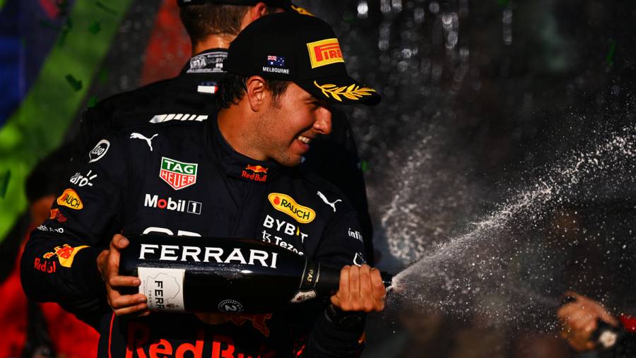 Checo Pérez consigue el segundo puesto del GP de Australia