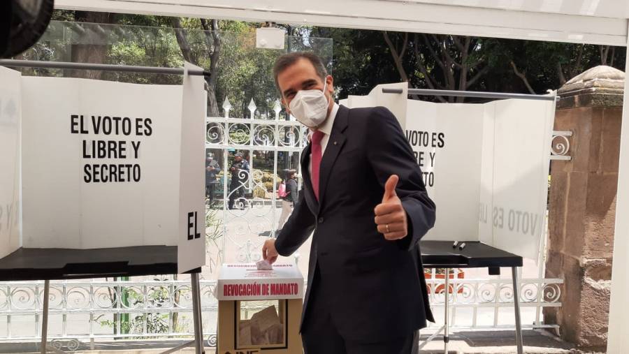 Revocación de Mandato “va muy bien”: Lorenzo Córdova
