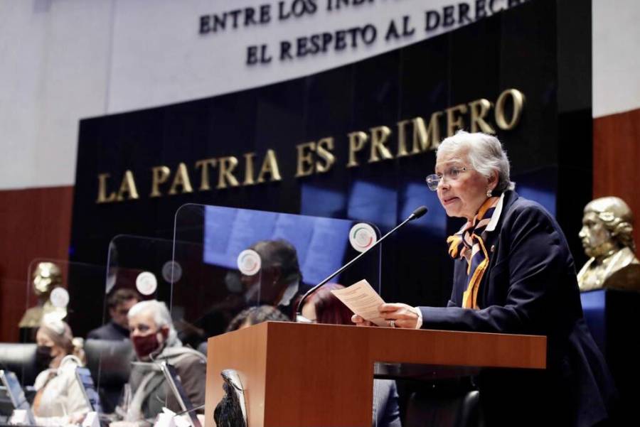 Después de Semana Santa, Sánchez Cordero se comprometió a discutir el informe de la Guardia Nacional