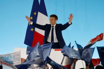 Macron gana la primera vuelta en Francia; ir&aacute; con Le Pen al balotaje