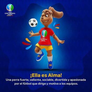 Critican a Conmebol por mascota de Copa Am&eacute;rica femenil