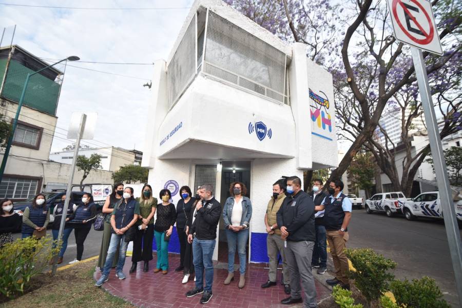 Alcaldía Miguel Hidalgo recupera 10 módulos de policía
