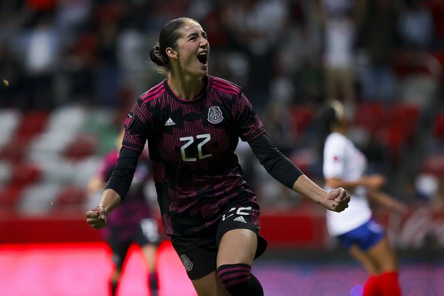 México golea a Puerto Rico y se clasifica a la fase final del Premundial Femenil