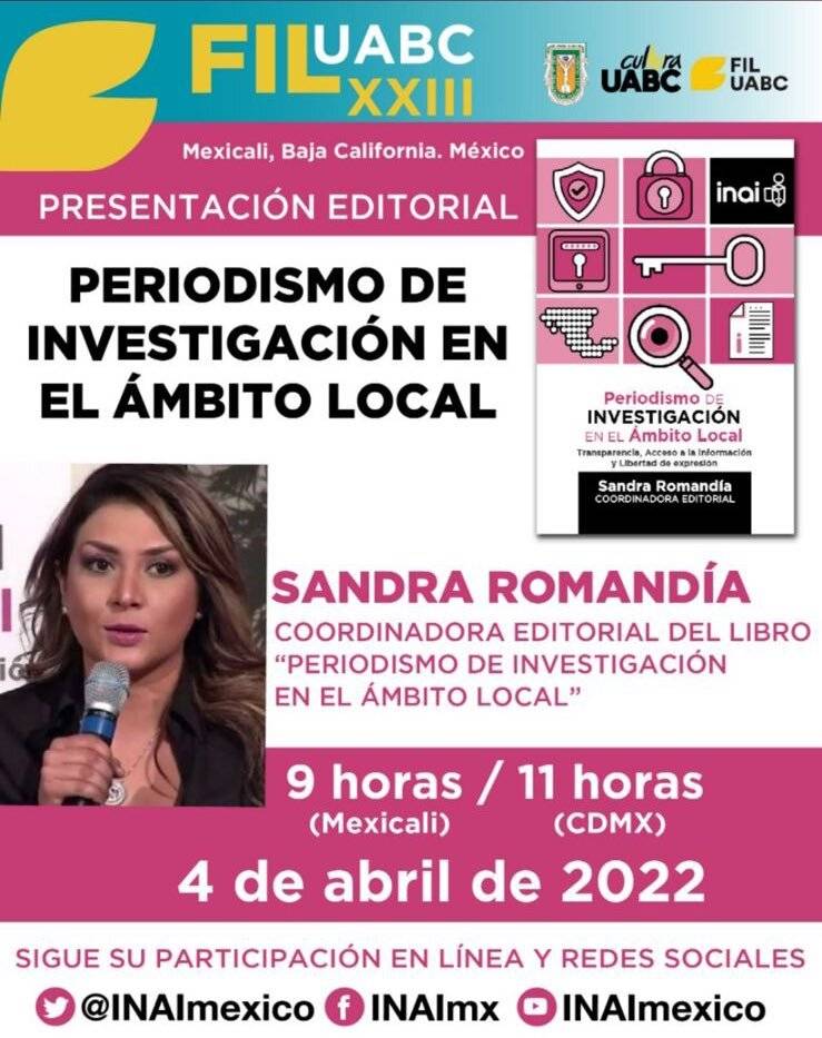 Periodistas llaman a defender el acceso a la informaci&oacute;n en la Feria del Libro de la UABC