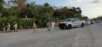 Balacera fue sobre carretera, no en parque temático: policía de Quintana Roo