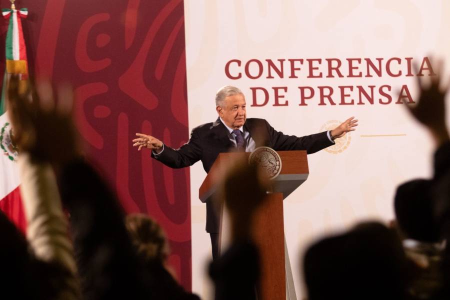 Primeras filas de la conferencia mañanera en Palacio Nacional, serán sometidas a sorteo