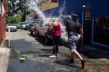 San Luis Potosí: Autoridades reportan desperdicio de agua en Sábado de Gloria