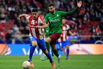 Atl&eacute;tico Madrid se estrella con el Granada en el Metropolitano