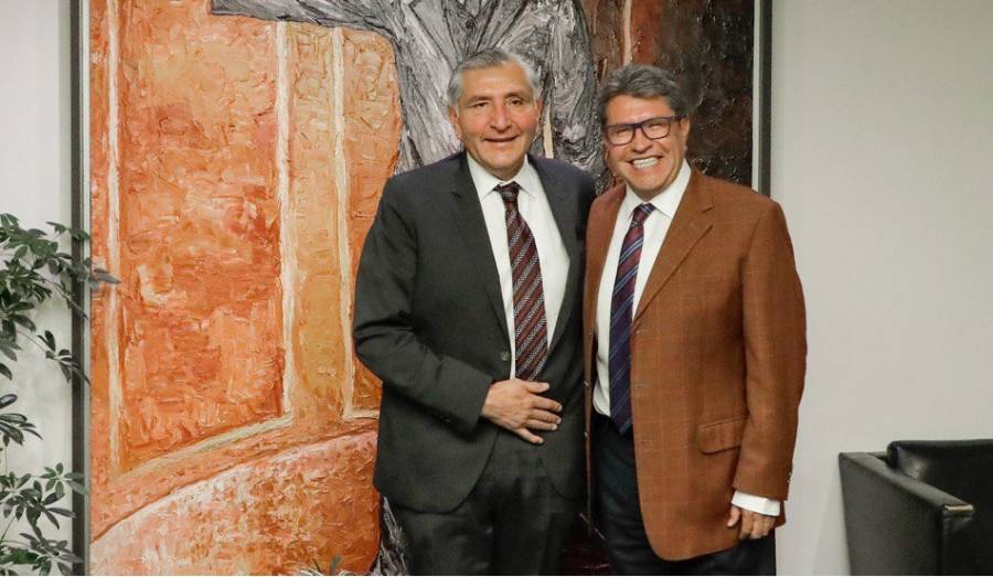 Ricardo Monreal asegura que no hay ruptura en el Senado con Adán Augusto López