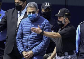 Honduras extradita a EEUU al expresidente Juan Orlando Hernández, acusado por narcotráfico