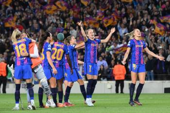 Barcelona femenil aplasta al Wolfsburgo y acaricia la final de la Champions