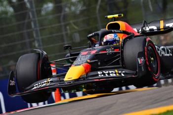Checo P&eacute;rez finaliza segundo en las Libres 2 del GP de Emilia Romagna