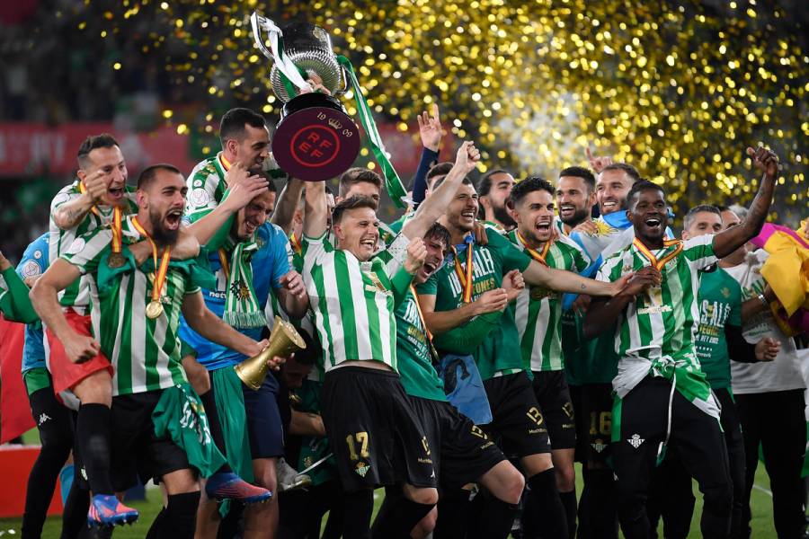 El Betis, campeón de la Copa del Rey por tercera vez en su historia