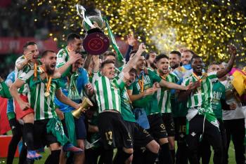 El Betis, campe&oacute;n de la Copa del Rey por tercera vez en su historia