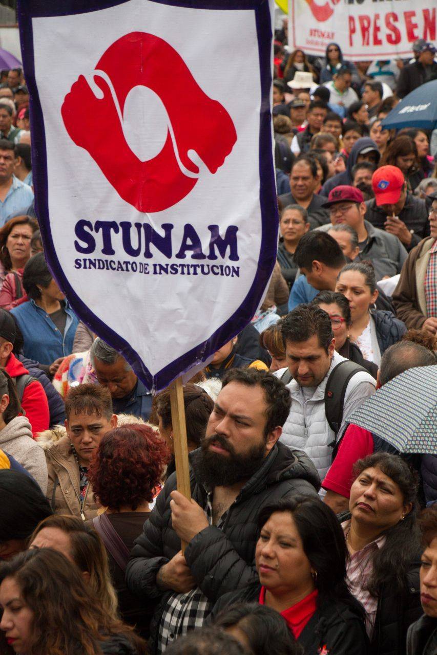 Sindicato STUNAM renueva su directiva