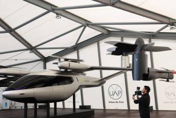 Abren en Reino Unido el primer puerto para drones y futuros taxis voladores