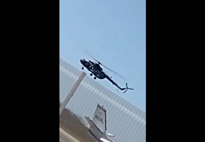 Se desploma helicóptero de la Marina en Mazatlán, Sinaloa