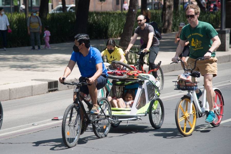 SEMOVI ajusta paseo dominical en Bici por movilizaciones