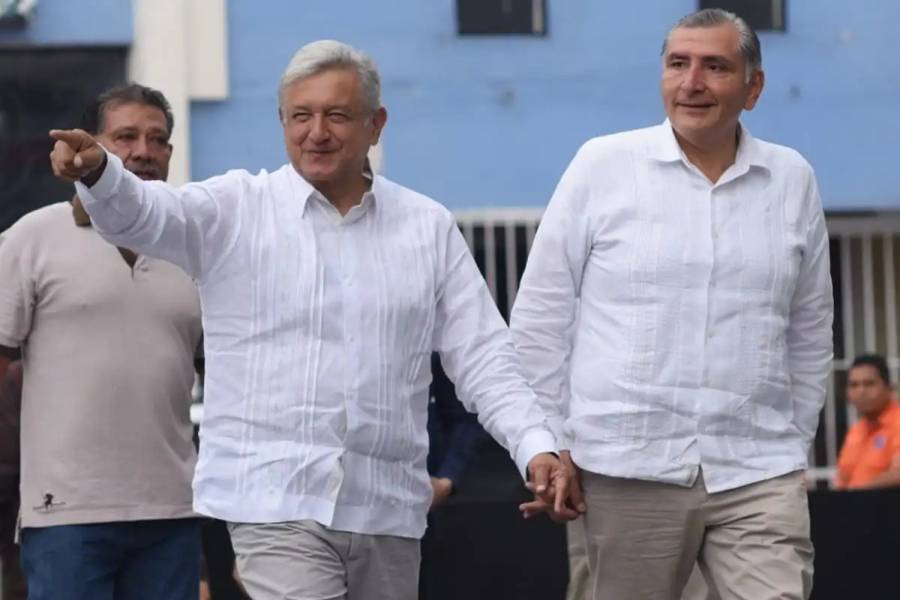 AMLO pide a diputados de la 4T evaluar a Adán Augusto…y le gritan ¡Presidente, presidente!