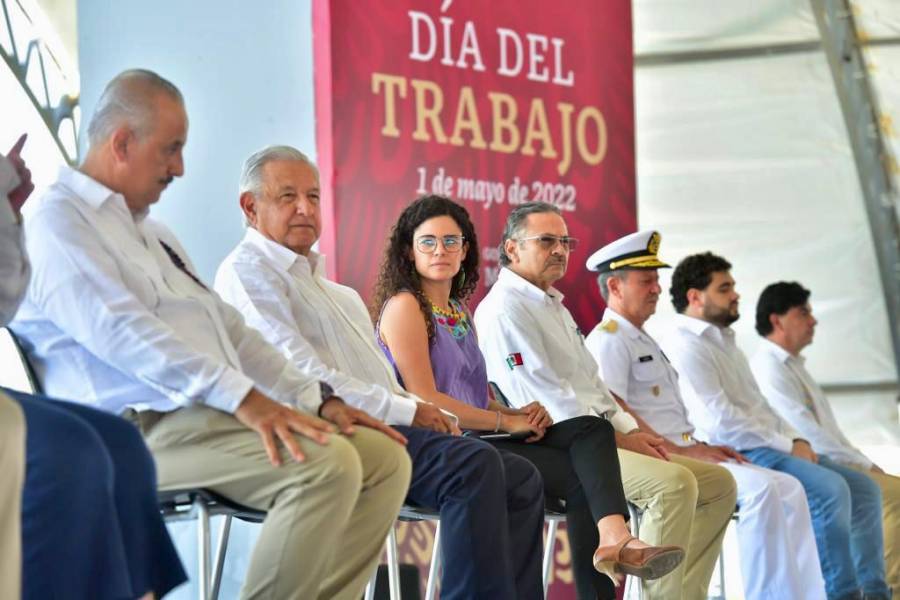 Hoy reivindicamos al trabajo y las luchas del pasado que son los derechos del presente: Luisa Alcalde