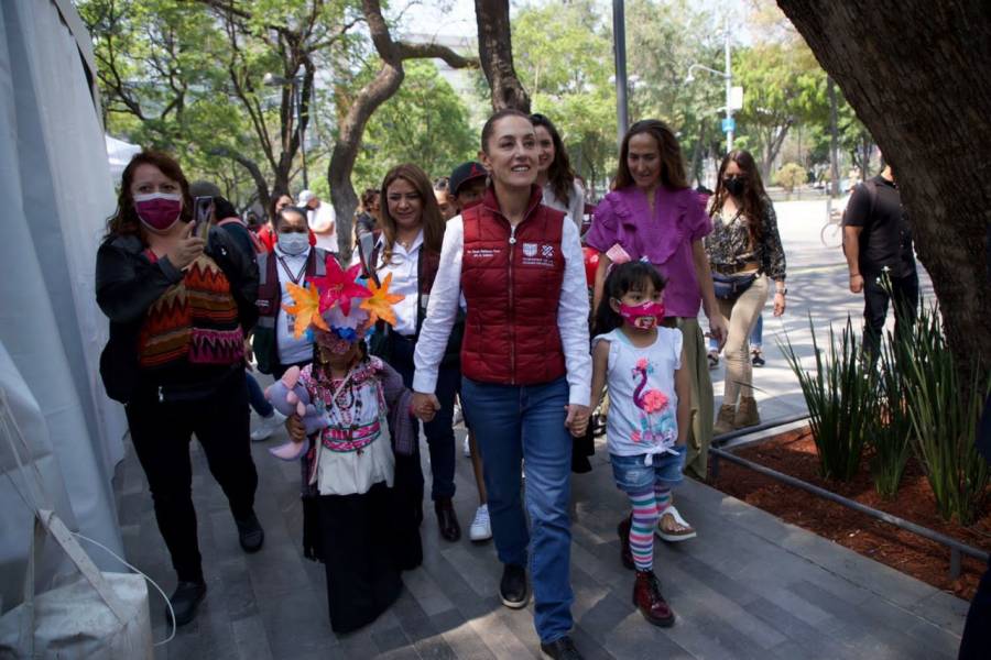 Niños, el presente de la CDMX: Claudia Sheinbaum