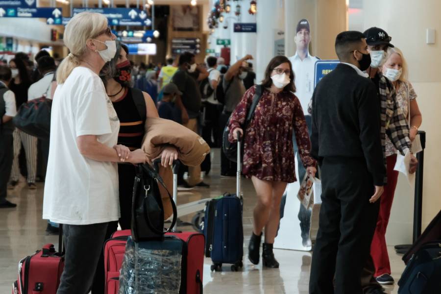 Estadounidenses, canadienses y colombianos impulsaron al turismo mexicano durante el primer trimestre del año