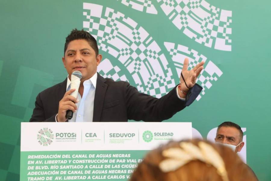 Gobernador de SLP exhorta a potosinos a vacunarse contra Covid-19