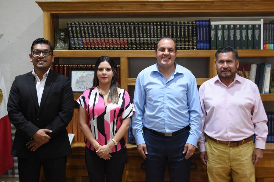 Morelos: Cuauhtémoc Blanco presenta al nuevo secretario de Gobierno y a la nueva jefa de la Oficina de la Gubernatura