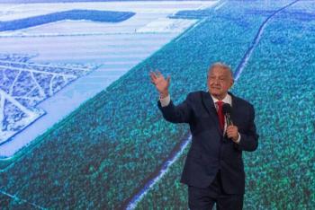 Tren Maya beneficiar&aacute; a Centro Am&eacute;rica: AMLO