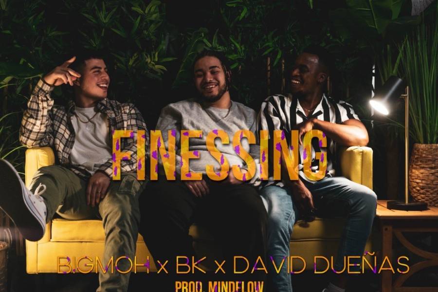 BIGMOH le canta a la fiesta y la diversión en “Finessing”, junto a David Dueñas & BK