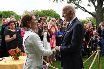 Los Biden celebran el 5 de Mayo con Beatriz Gutiérrez Muller