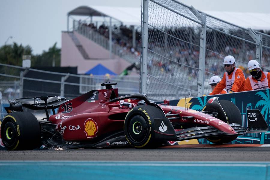F1 | Leclerc, el más rápido en la Practica 1 del GP de Miami; “Checo” termina quinto