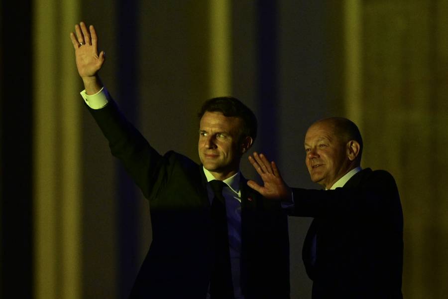 Macron y Scholz expresan su 