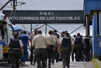 Mot&iacute;n en c&aacute;rcel de Ecuador deja al menos dos muertos y cinco heridos