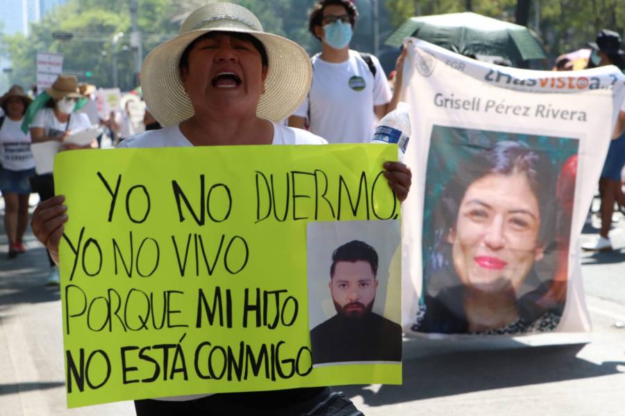 Madres de desaparecidos marchan en varios estados; exigen justicia por sus hijos