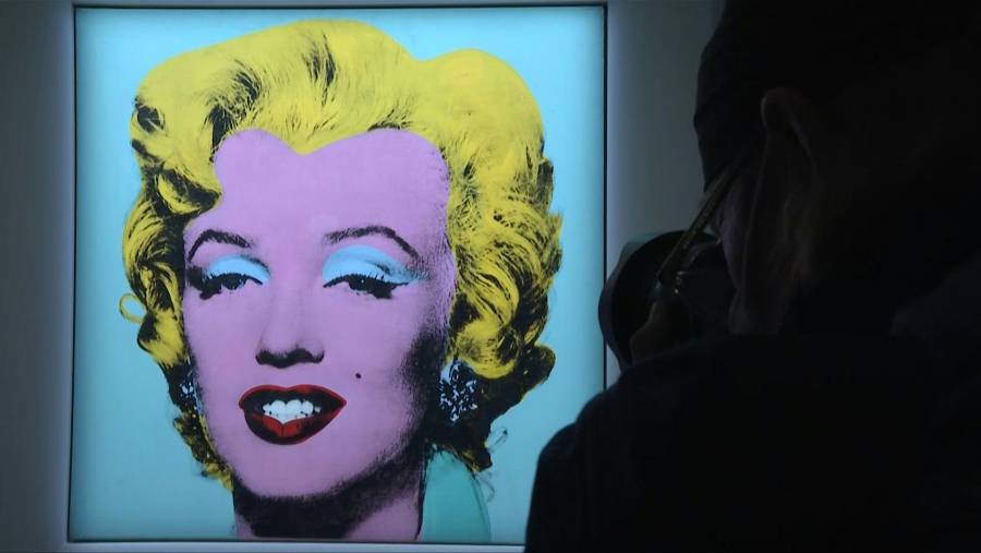 Retrato de Marilyn Monroe realizado por Warhol, vendido en cifra récord