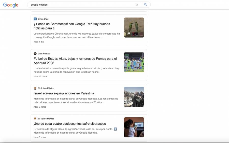 Editores de la UE recibir&aacute;n por parte de Google una remuneraci&oacute;n justa por sus noticias