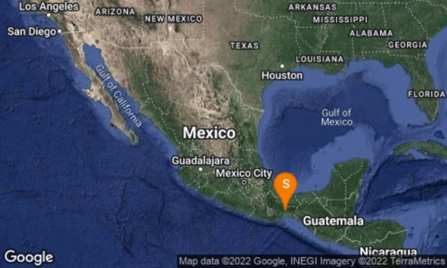 Sismo de magnitud 4.5 remece Matías Romero, Oaxaca