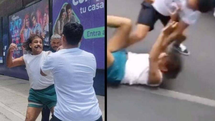 VIDEO: Profesor y alumno de la ESIME Zacatenco se “avientan un tiro” en plena calle