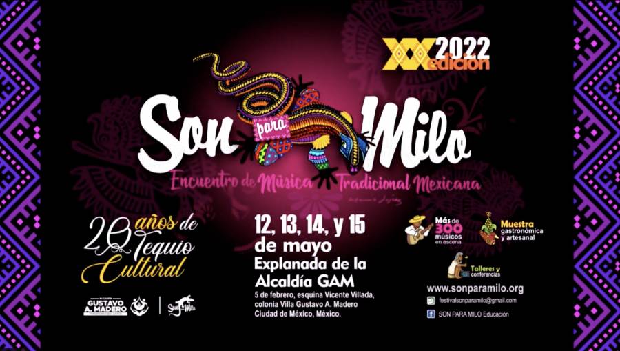 Explanada de la alcald&iacute;a Gustavo A. Madero albergar&aacute; al Festival Son Para Milo 2022