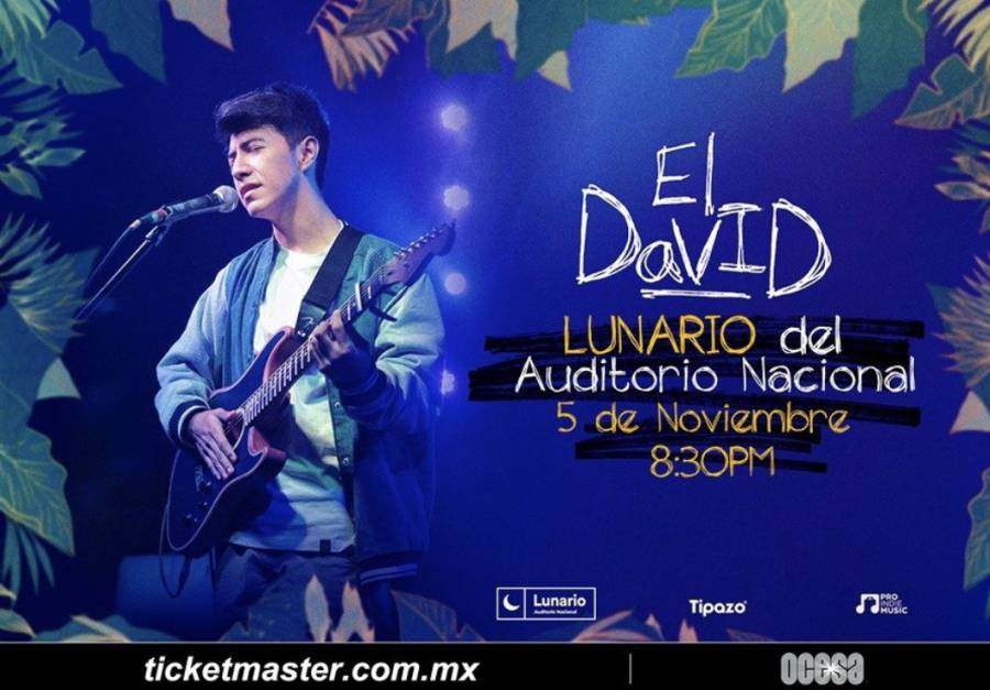 EL DAVID ¡Se presenta por primera vez en Ciudad de México con un show muy especial! @kamy.rock #Instagram