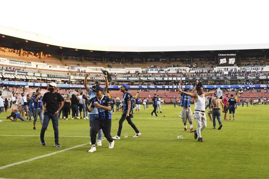 Capturan a tres aficionados del Atlas relacionados con violencia en el Estadio Corregidora