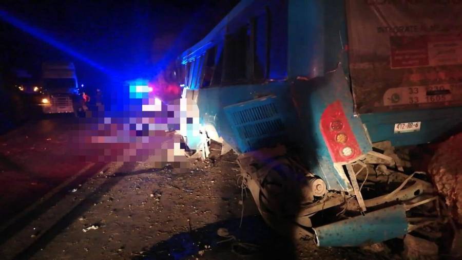 Accidente en carretera Tuxcueca-Citala, Jalisco deja 14 muertos y 20 lesionados
